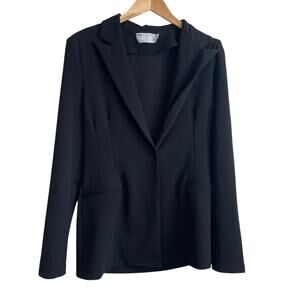 ASOS Design Women Jacket 8T Black Stretch Comfort Office Travel Minimalistic‎